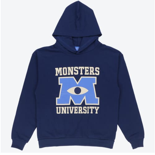 Pre-Order Tokyo Disney Resort 2022 Hoodie MOnsters University MU Pixar - k23japan -Tokyo Disney Shopper-