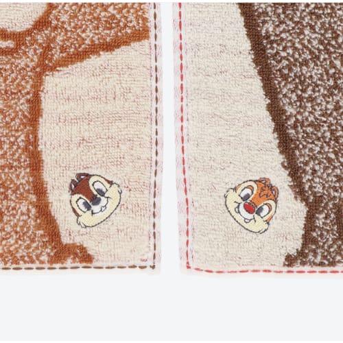Pre-Order Tokyo Disney Resort 2022 IMABARI Mini Towel Set Chip & Dale - k23japan -Tokyo Disney Shopper-