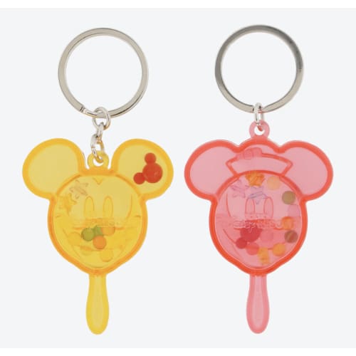 Pre-Order Tokyo Disney Resort 2022 Key Chain Mickey Minnie Ice Candy - k23japan -Tokyo Disney Shopper-