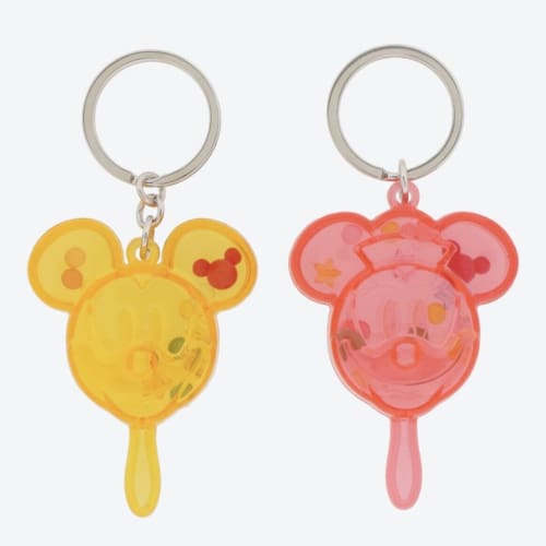 Pre-Order Tokyo Disney Resort 2022 Key Chain Mickey Minnie Ice Candy - k23japan -Tokyo Disney Shopper-