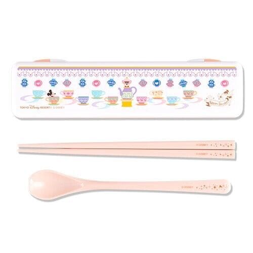 Pre-Order Tokyo Disney Resort 2022 Lunch Cutlery Set It’s A Small World - k23japan -Tokyo Disney Shopper-