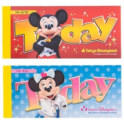 Pre-Order Tokyo Disney Resort 2022 Memo Set Mickey Minnie Like Today FREE SHIP - k23japan -Tokyo Disney Shopper-