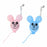 Pre-Order Tokyo Disney Resort 2022 Mickey Balloon earring 4 PCS - k23japan -Tokyo Disney Shopper-