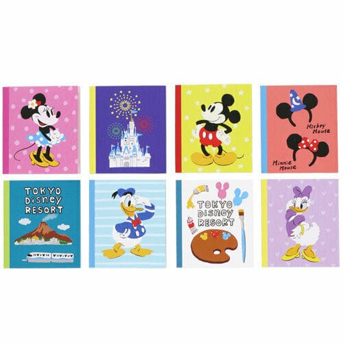 Pre-Order Tokyo Disney Resort 2022 Mickey & Friends Memo Set 8 PCS - k23japan -Tokyo Disney Shopper-