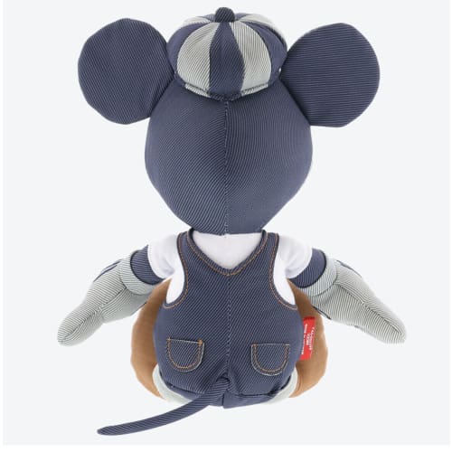 Pre-Order Tokyo Disney Resort 2022 Mickey Mouse Plush Denim Color - k23japan -Tokyo Disney Shopper-