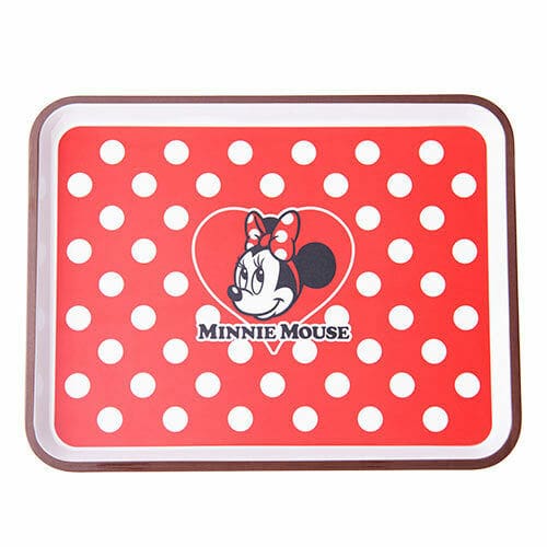 Pre-Order Tokyo Disney Resort 2022 Minnie Mouse Retro Design Oblong Tray - k23japan -Tokyo Disney Shopper-