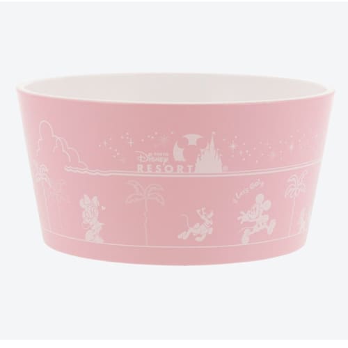 Pre-Order Tokyo Disney Resort 2022 Park Food Design Acrylic Bowl Set 4 PCS - k23japan -Tokyo Disney Shopper-