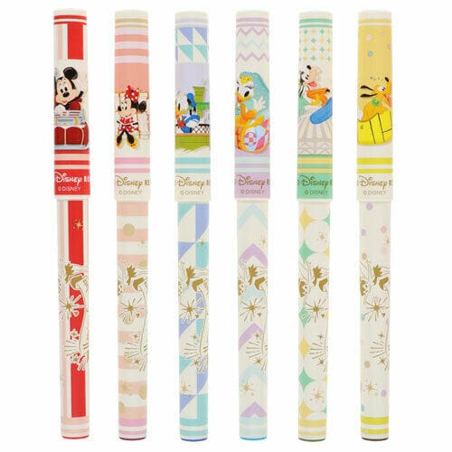 Pre-Order Tokyo Disney Resort 2022 Park Motif Color Pen Set 6 PCS - k23japan -Tokyo Disney Shopper-