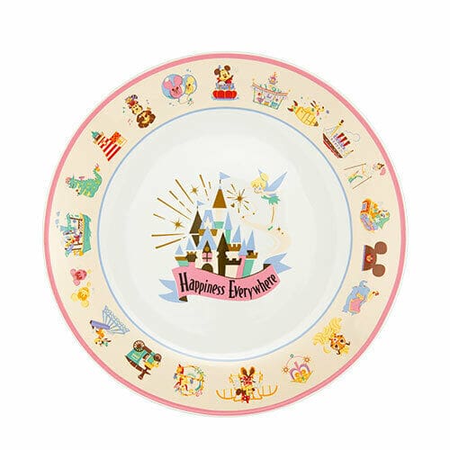 Pre-Order Tokyo Disney Resort 2022 Park Motif Plate Happiness Everywhere - k23japan -Tokyo Disney Shopper-