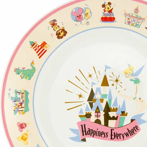 Pre-Order Tokyo Disney Resort 2022 Park Motif Plate Happiness Everywhere - k23japan -Tokyo Disney Shopper-