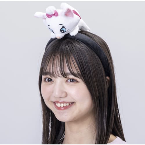 Pre-Order Tokyo Disney Resort 2022 Plush Headband Ears Marie - k23japan -Tokyo Disney Shopper-