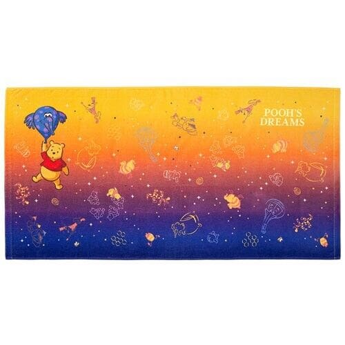 Pre-Order Tokyo Disney Resort 2022 Pooh’s Dream Heffalump Wide Towel - k23japan -Tokyo Disney Shopper-