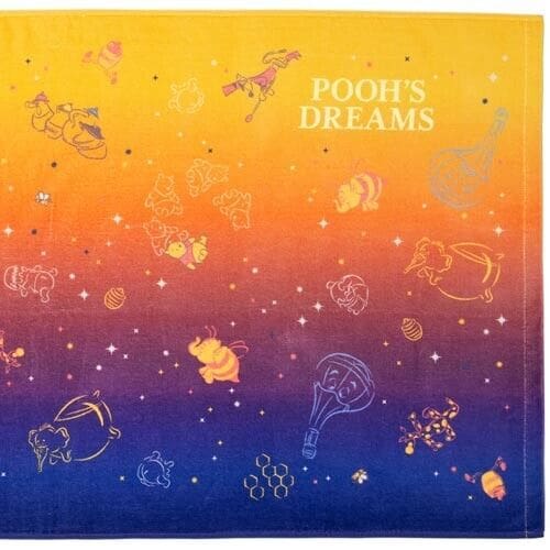 Pre-Order Tokyo Disney Resort 2022 Pooh’s Dream Heffalump Wide Towel - k23japan -Tokyo Disney Shopper-