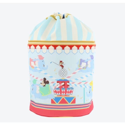 Pre-Order Tokyo Disney Resort 2022 Storage Bag Dumbo Flying Elephant Mickey - k23japan -Tokyo Disney Shopper-
