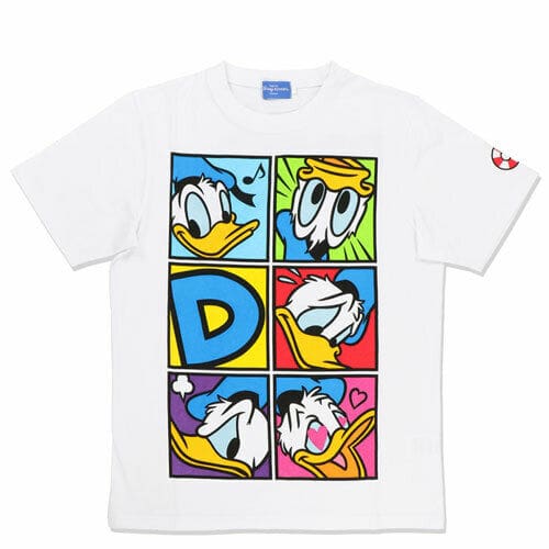 Pre-Order Tokyo Disney Resort 2022 T-Shirts Park Snack Donald Cubic Chocolate - k23japan -Tokyo Disney Shopper-