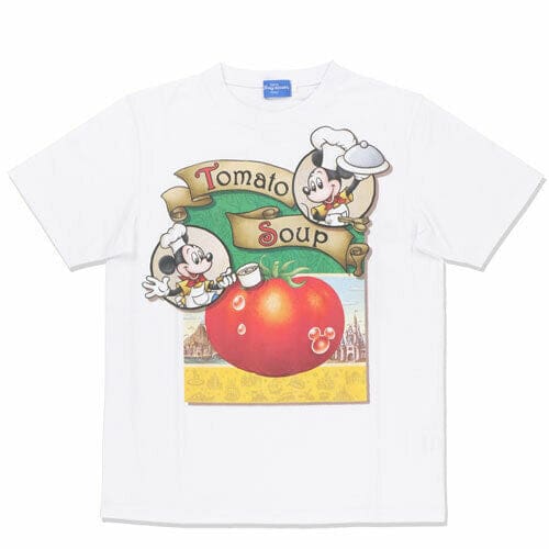 Pre-Order Tokyo Disney Resort 2022 T-Shirts Park Snack Mickey Tomato can - k23japan -Tokyo Disney Shopper-