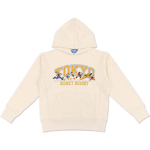 Pre-Order Tokyo Disney Resort 2022 TDR Simple Logo Mickey & Friends Beige - k23japan -Tokyo Disney Shopper-