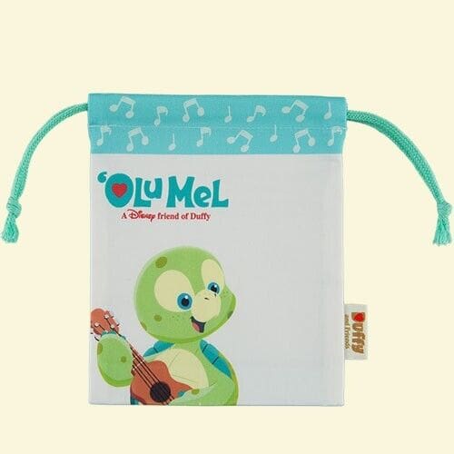 Pre-Order Tokyo Disney Resort 2022 TDS Duffy & Friends KINCHAKU Bag Olu Mel - k23japan -Tokyo Disney Shopper-