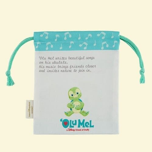 Pre-Order Tokyo Disney Resort 2022 TDS Duffy & Friends KINCHAKU Bag Olu Mel - k23japan -Tokyo Disney Shopper-