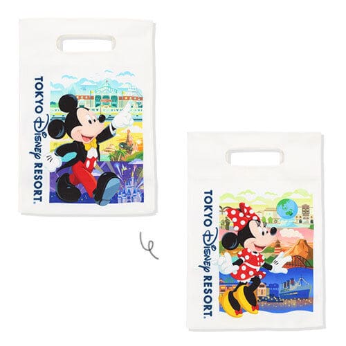 Pre-Order Tokyo Disney Resort 2022 Tote Bag S size Shopping Bag Design - k23japan -Tokyo Disney Shopper-