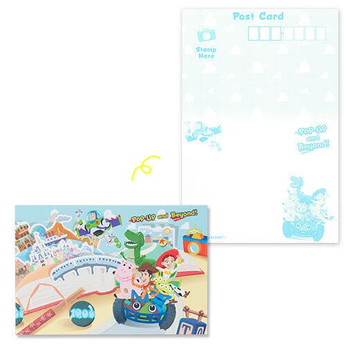 Pre-Order Tokyo Disney Resort 2022 Toy Story Pop Up & Beyond Postcard set - k23japan -Tokyo Disney Shopper-