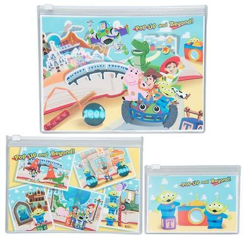 Pre-Order Tokyo Disney Resort 2022 Toy Story Pop Up & Beyond Zip Slide case - k23japan -Tokyo Disney Shopper-