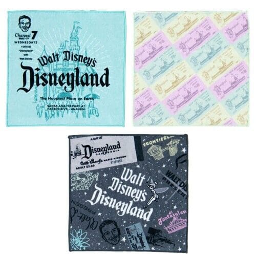 Pre-Order Tokyo Disney Resort 2023 Disney 100 Years Of Wonder Mini Towel 3 PCS - k23japan -Tokyo Disney Shopper-