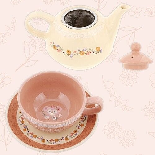Pre-Order Tokyo Disney Resort 2023 Duffy Circle Of Friendship Teapot Cup Set - k23japan -Tokyo Disney Shopper-