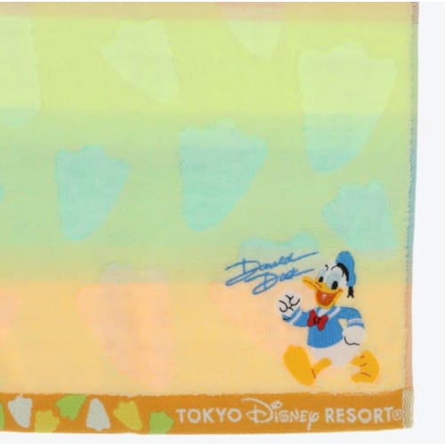 Pre-Order Tokyo Disney Resort 2023 Face Towel Donald Mickey Friends - k23japan -Tokyo Disney Shopper-