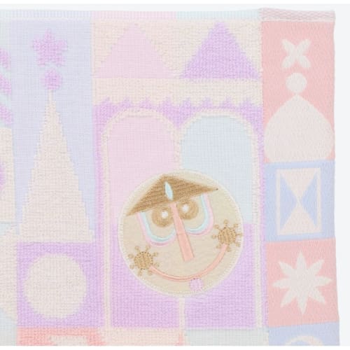 Pre-Order Tokyo Disney Resort 2023 Face Towel It’s A Small World TDL - k23japan -Tokyo Disney Shopper-