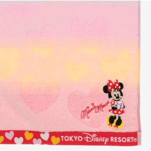 Pre-Order Tokyo Disney Resort 2023 Face Towel Minnie Mickey Friends - k23japan -Tokyo Disney Shopper-