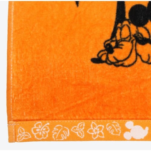 Pre-Order Tokyo Disney Resort 2023 Long Face Towel Sunshine Days Mickey Pluto - k23japan -Tokyo Disney Shopper-