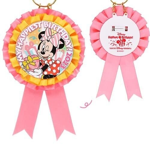 Pre-Order Tokyo Disney Resort 2023 My Happiest Birthday Rosette Minnie - k23japan -Tokyo Disney Shopper-