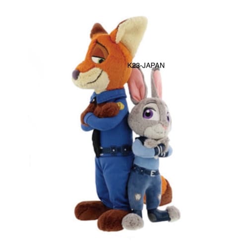 Pre-Order Tokyo Disney Resort 2023 Plush Nick & Judy Zootopia H 40