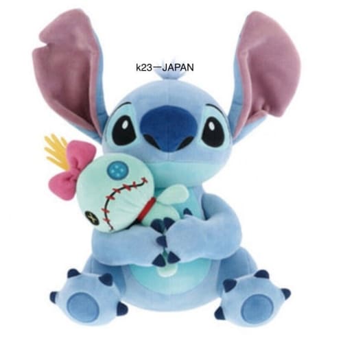 Pre-Order Tokyo Disney Resort 2023 Plush Stitch & Scrump H 48 cm = 18.9 - k23japan -Tokyo Disney Shopper-