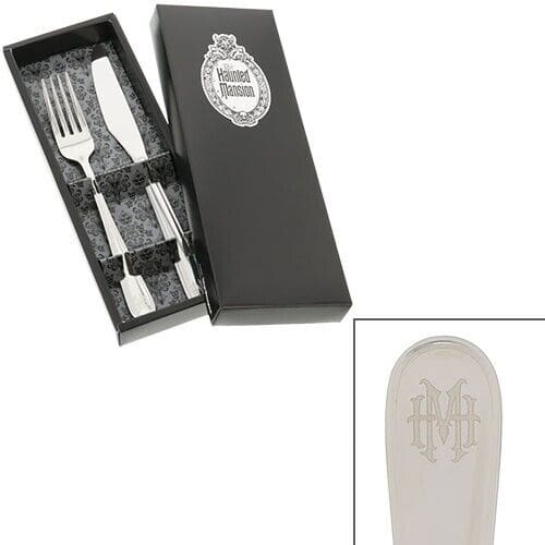 Pre-Order Tokyo Disney Resort 2023 Story Beyond Haunted Mansion Cutlery Set - k23japan -Tokyo Disney Shopper-