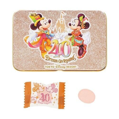 Pre-Order Tokyo Disney Resort 2023 TDR 40th Candy Can box Empty - k23japan -Tokyo Disney Shopper-