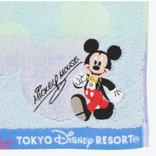 Pre-Order Tokyo Disney Resort 2023 Wide Towel Mickey Mouse - k23japan -Tokyo Disney Shopper-