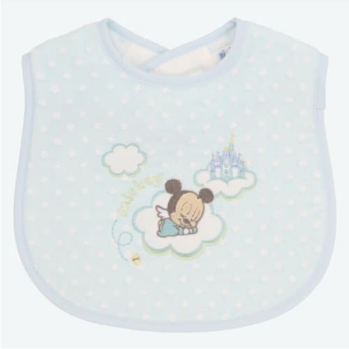 Pre-Order Tokyo Disney Resort Baby Bib Baby Mickey Angel - k23japan -Tokyo Disney Shopper-