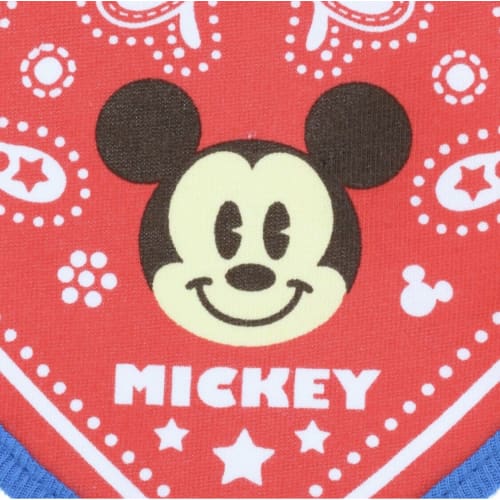 Pre-Order Tokyo Disney Resort Baby Bib Set Mickey Donald Stitch - k23japan -Tokyo Disney Shopper-