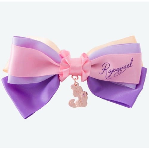 Pre-Order Tokyo Disney Resort Barrette Hair Ribbon Princess Rapunzel - K23Japan -Tokyo Disney Shopper-