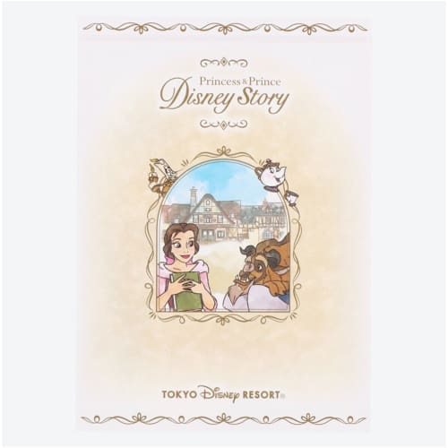 Pre-Order Tokyo Disney Resort Beauty & The Beast Envelope Memo Set Belle 30 PCS - k23japan -Tokyo Disney Shopper-