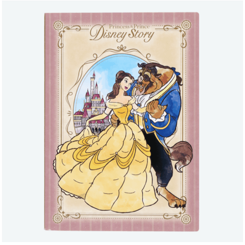 Pre-Order Tokyo Disney Resort Beauty & The Beast Envelope Memo Set Belle 30 PCS - k23japan -Tokyo Disney Shopper-