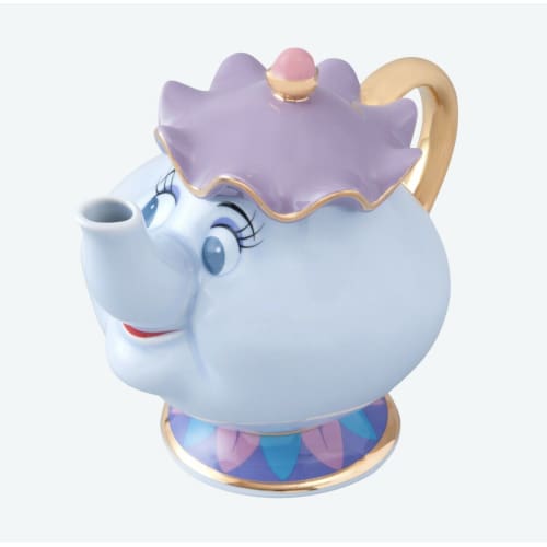 Pre-Order Tokyo Disney Resort Beauty & The Beast Tea Pot Mrs. Potts - k23japan -Tokyo Disney Shopper-