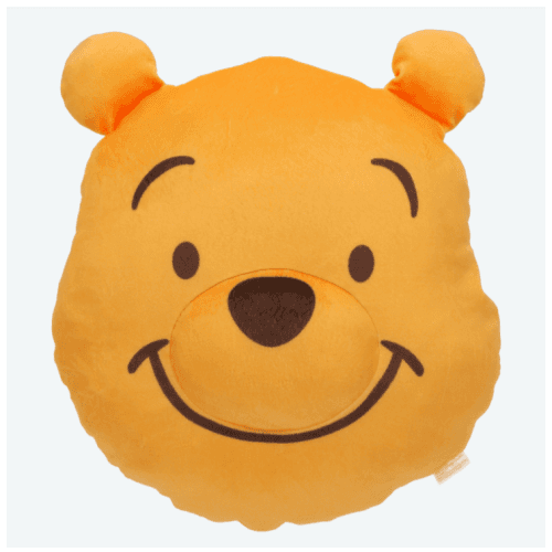 Pre-Order Tokyo Disney Resort BIG Face Cushion Winnie The Pooh - k23japan -Tokyo Disney Shopper-
