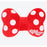 Pre-Order Tokyo Disney Resort BIG Ribbon Cushion Minnie Mouse - k23japan -Tokyo Disney Shopper-
