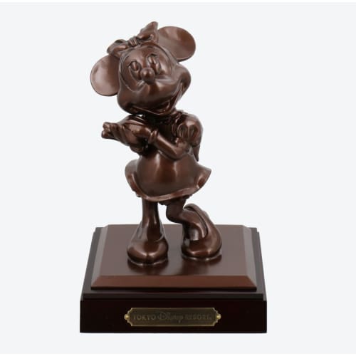 Pre-Order Tokyo Disney Resort Bronze Figure Minnie H 24 x W 16 x D 15 - k23japan -Tokyo Disney Shopper-