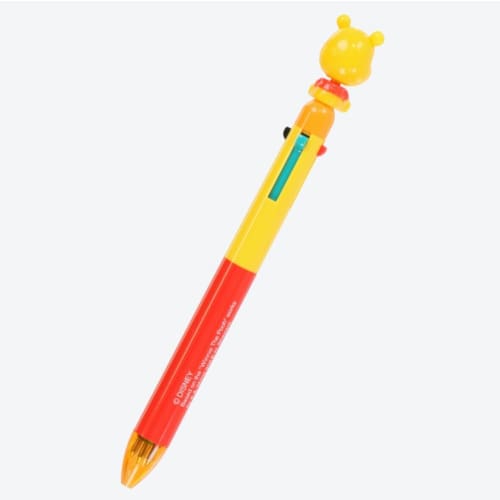 Pre-Order Tokyo Disney Resort Character Mulch Ballpoint Pen Pooh - k23japan -Tokyo Disney Shopper-