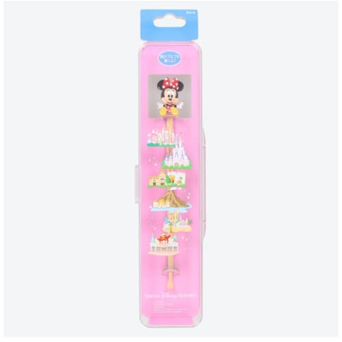 Pre-Order Tokyo Disney Resort Ear Cleaner with Case Minnie Mouse MIMIKAKI - k23japan -Tokyo Disney Shopper-