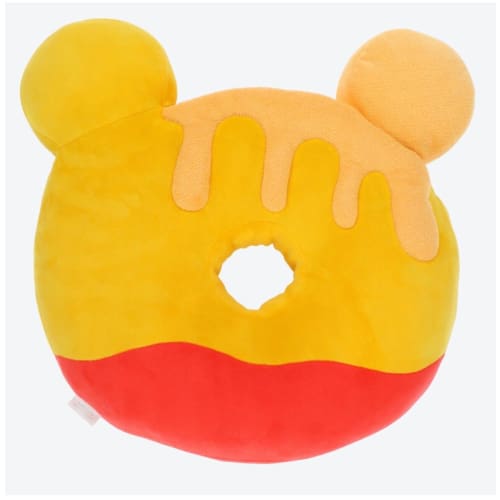 Pre-Order Tokyo Disney Resort Food Design Pooh Donut Cushion - k23japan -Tokyo Disney Shopper-